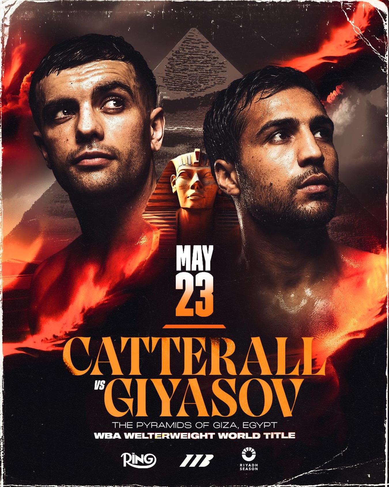 Catterall vs. Giyasov for vacant WBA World title on May 23