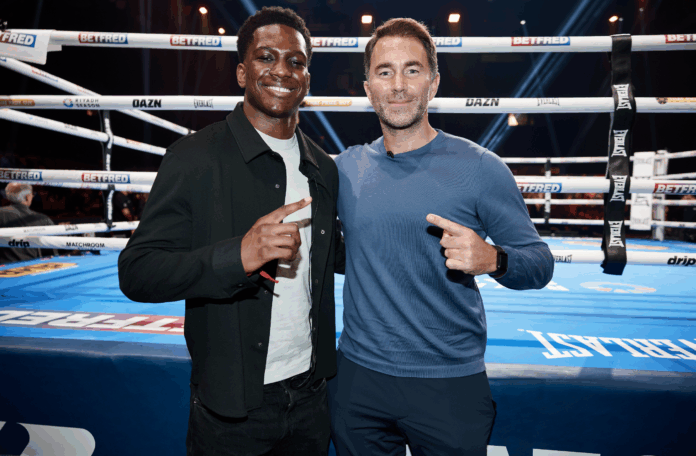 Matchroom Boxing sign prospect Divine Omojor